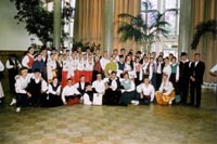 Skupaj s Srbi pri sprejemu guvenerja (župana)